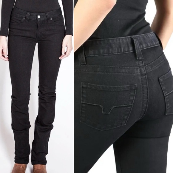 KIMES RANCH Betty Bootcut Jeans Black Size 8 x 32 - Picture 1 of 14